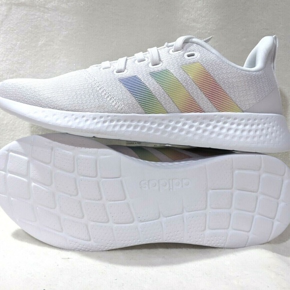 ADIDAS WOMENS SIZE 7.5 LIMITED EDITION GREAT CONDITION SNEAKERS ATHLETIC RUN - Picture 3 of 8